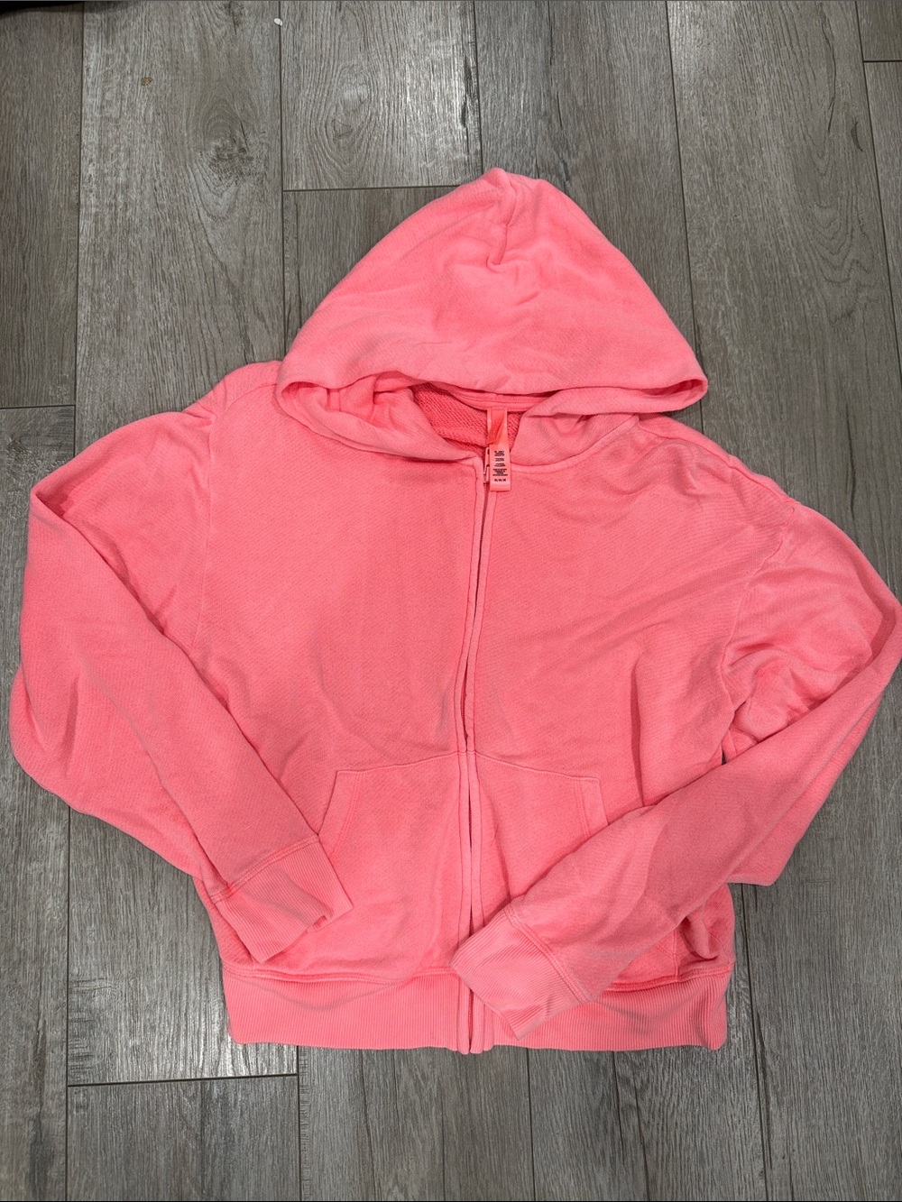 SKIMS SalmonZip-Up Hoodie Jacket